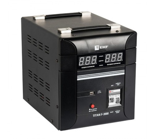 Стабилизатор напряжения напольный 3 кВт EKF PROxima  stab-f-3000  EKF