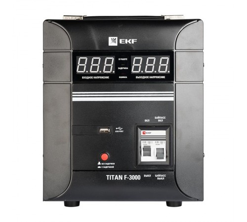 Стабилизатор напряжения напольный 3 кВт EKF PROxima  stab-f-3000  EKF