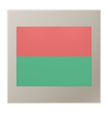 Крышка LED сигнального света для блока SV539LED; благородная сталь  ES2539-2LEDRG  Jung