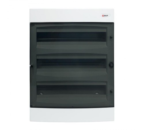 Щит распределительный навесной "Unix" прозрачная дверь 3х18 модулей IP41 EKF PROxima  ux-3x18-n  EKF