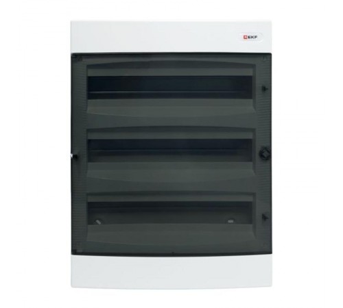 Щит распределительный навесной "Unix" прозрачная дверь 3х18 модулей IP41 EKF PROxima  ux-3x18-n  EKF