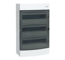 Щит распределительный навесной "Unix" прозрачная дверь 3х18 модулей IP41 EKF PROxima  ux-3x18-n  EKF