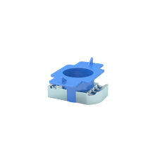 Гайка канальная с фиксатором М10 HD  GKF10 HD  КМ-профиль