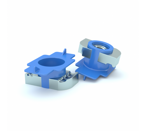 Гайка канальная с фиксатором М10 HD  GKF10 HD  КМ-профиль