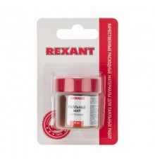 Флюс для пайки , паяльный жир НЕЙТРАЛЬНЫЙ, 20 мл, банка, блистер  09-3665-1  REXANT