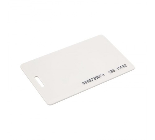 Электронный ключ (карта с прорезью) 125KHz формат EM Marin Индивидуальная упаковка 1 шт  46-0227-1  REXANT