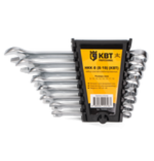 Набор гаечных комбинированных ключей НКК-8 (8-19)  78366  КВТ