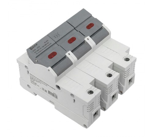 Предохранитель-разъединитель DF 22х58 3Р (тип ПВЦ)   df223-e  EKF