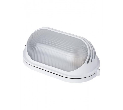 Светильник пылевлагозащищенный под лампу для ЖКХ НПБ1207 белый/овал ресничка 100Вт IP54  SQ0303-0057  TDM