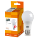 Лампа светодиодная LED 7Вт Е27 220В 3000К A60 груша  LLE-A60-7-230-30-E27  IEK