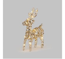 Светодиодная фигура Олень 21см, цвет свечения теплый белый, питание 2хAA (не в комплекте)  503-225  NEON-NIGHT