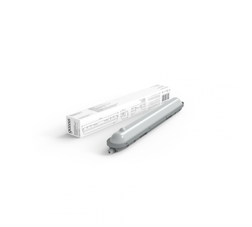 Светильник светодиодный промышленный линейный ССП-176 EVO-S IP65 600*76*66 18W 1980lm 6500K мат с ДД и соед.в линию   864424318-S  Gauss