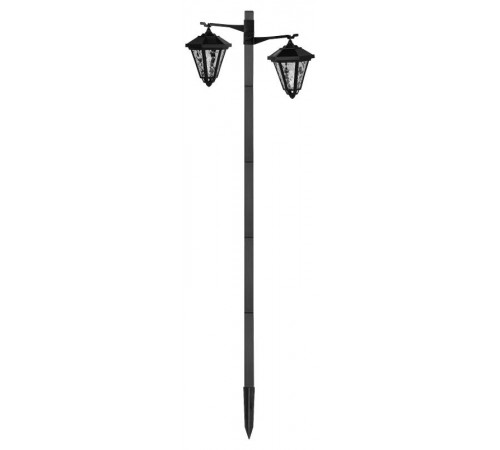 Светильник уличный  ERASF23-28 на солнечной батарее высота 1,4 м 2 LED  Б0062366  ЭРА