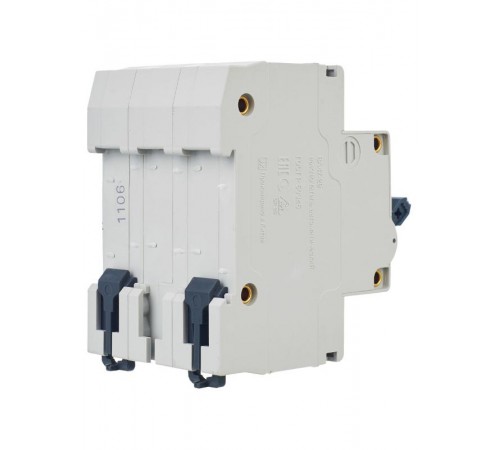 Выключатель автоматический трехполюсный ВА47-29 6А C 4,5кА  MVA25-3-006-C  GENERICA