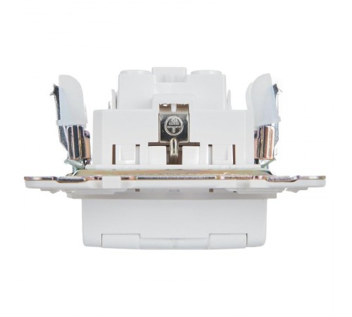 SKANDY Розетка з/к/ш кр. 16А IP44 SK-R11W арктический белый  SK-R16-16-44-K01  IEK