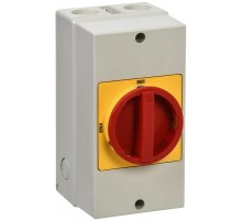 Переключатель кулачковый ПКП63-13 /К 63А "откл-вкл" 3Р/400В IP54    BCS33-063-1  IEK