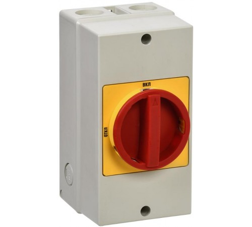 Переключатель кулачковый ПКП63-13 /К 63А "откл-вкл" 3Р/400В IP54    BCS33-063-1  IEK