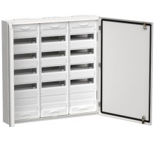 TITAN 5 Корпус металлический ЩРн-180 (3х60) 835х830х140мм IP54 белый (две двери)  TI5-50-N-3X060-54  IEK