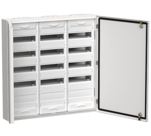 TITAN 5 Корпус металлический ЩРн-180 (3х60) 835х830х140мм IP54 белый (две двери)  TI5-50-N-3X060-54  IEK