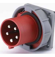 Вилка для скрытой проводки 635 3Р+РЕ+N 63А 380В IP67  26067DEK  DEKraft