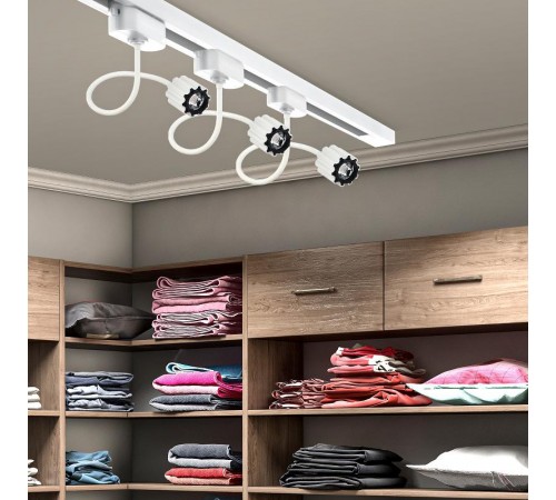 Светильник светодиодный трековый TR2 - 7 WH 7Вт белый гибкий COB  Б0032103  ЭРА