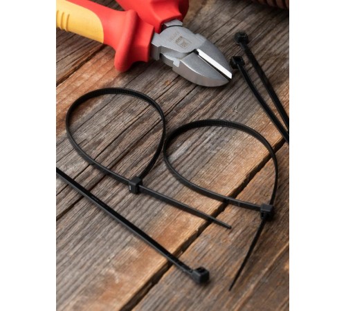 Хомут нейлоновый ЧЕРНЫЙ 3,6х250 (уп./100шт) EKF Simple  plc-cb-3.6x250  EKF