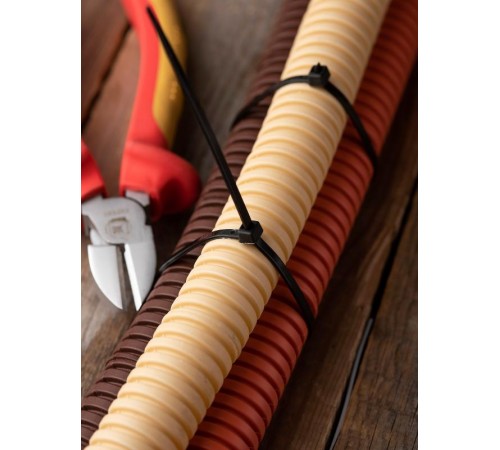 Хомут нейлоновый ЧЕРНЫЙ 3,6х250 (уп./100шт) EKF Simple  plc-cb-3.6x250  EKF