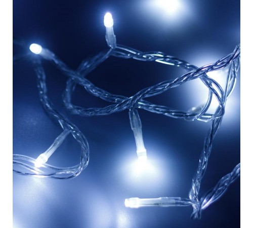 Светодиодная гирлянда ARD-STRING-HOME-5000-CLEAR-50LED-STD WHITE (230V, 3.5W)  025751  Arlight