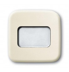 Клавиша для механизма 1-клавишного выкл./перекл./кнопки, серия Busch-Duro 2000 SI, цвет слоновая кость  1731-0-0405   2CKA001731A0405  ABB
