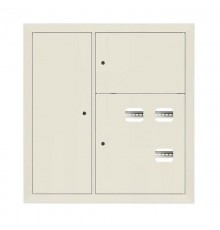 Щит этажный 3 кв. слаботочка слева RAL9002 (1000х950х150)  PROxima mb29-v-3z-ral9002 EKF