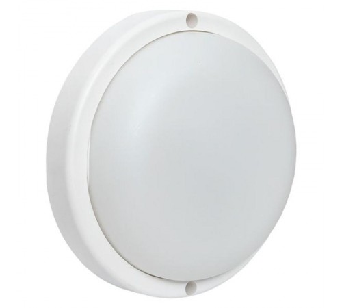 Светильник светодиодный ЖКХ круг ДПО-1300 с микроволновым датчиком движения 12Вт 4000K IP65 EKF  BKL-1300DM-R-12-4000  EKF