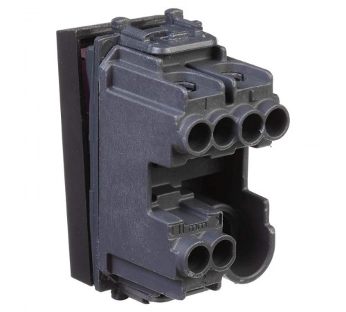 Переключатель модульный, "Avanti", "Черный матовый", 1 модуль  4412111  DKC