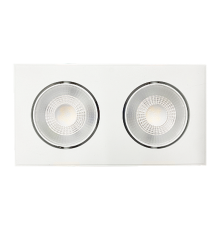 Светильник светодиодный карданный PSP-S 412  2x8W 4000K 55° White IP40  .5048355  Jazzway