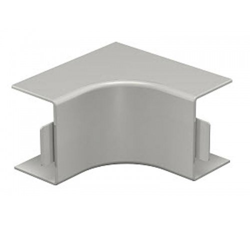 Крышка внутреннего угла кабельного канала WDK 40x60 мм (ПВХ,серый) (WDK HI40060GR)  6021719  OBO Bettermann