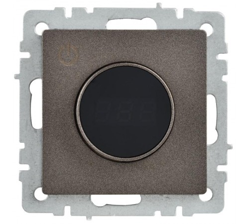 BRITE Термостат электронный с индикацией ТС10-1-БрТБ темная бронза  BR-RT11-K45  IEK