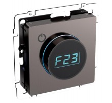 BRITE Термостат электронный с индикацией ТС10-1-БрТБ темная бронза  BR-RT11-K45  IEK