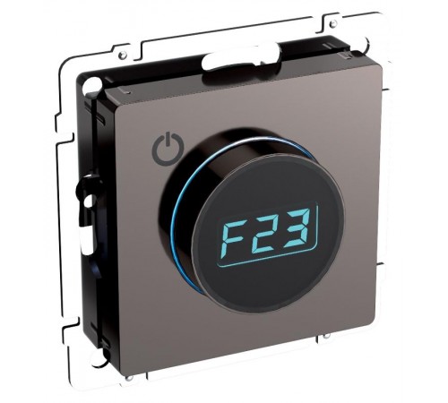 BRITE Термостат электронный с индикацией ТС10-1-БрТБ темная бронза  BR-RT11-K45  IEK