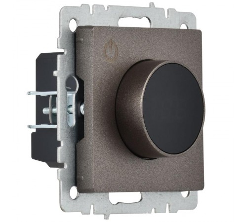 BRITE Термостат электронный с индикацией ТС10-1-БрТБ темная бронза  BR-RT11-K45  IEK