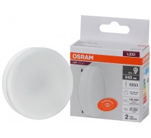 Лампа светодиодная LED Value GX53 8W/840 230V GX53 10X1  4058075582279  OSRAM