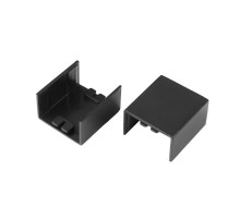 Соединитель на стык 15х10 черный (4 шт/комп) для кабельного канала  PR08.12894  Промрукав