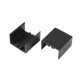Соединитель на стык 15х10 черный (4 шт/комп) для кабельного канала  PR08.12894  Промрукав