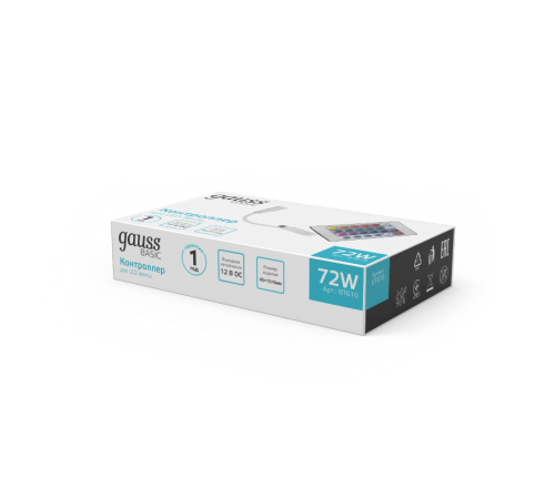 Контроллер RGB Basic для ленты LED 12V 72W 1/200  BT610  Gauss