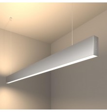 Светильник светодиодный подвесной линейный двусторонний 128см 50W 4200K матовое серебро (101-200-40-128)  a041493  Elektrostandard