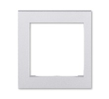 ABB Levit Серебро Накладка на рамку 55х55 внешняя  3901H-A00255 70  2CHH010255A4070  ABB