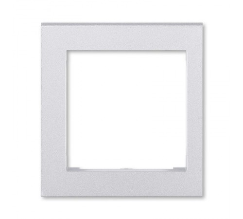 ABB Levit Серебро Накладка на рамку 55х55 внешняя  3901H-A00255 70  2CHH010255A4070  ABB