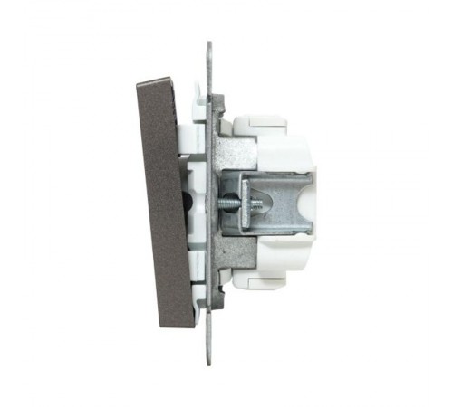 Механизм выключателя, трёхклавишный, мокко Эпика  UP1-SWM-31 EKF