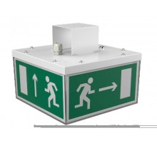 Световой указатель аварийного освещения BS-ADAMAT-53-S1-STABILAR2  a15399  Белый свет