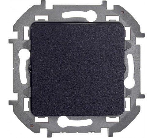 Inspiria Антрацит Переключатель перекрёстный 1-клавишный 10АХ 250В винтовые зажимы  673583  Legrand