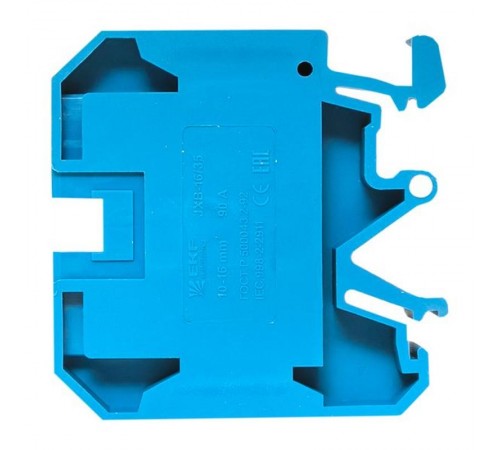 Колодка клеммная JXB-16/35 синяя EKF PROxima  plc-jxb-16/35b  EKF