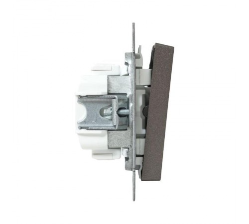 Механизм выключателя, трёхклавишный, мокко Эпика  UP1-SWM-31 EKF